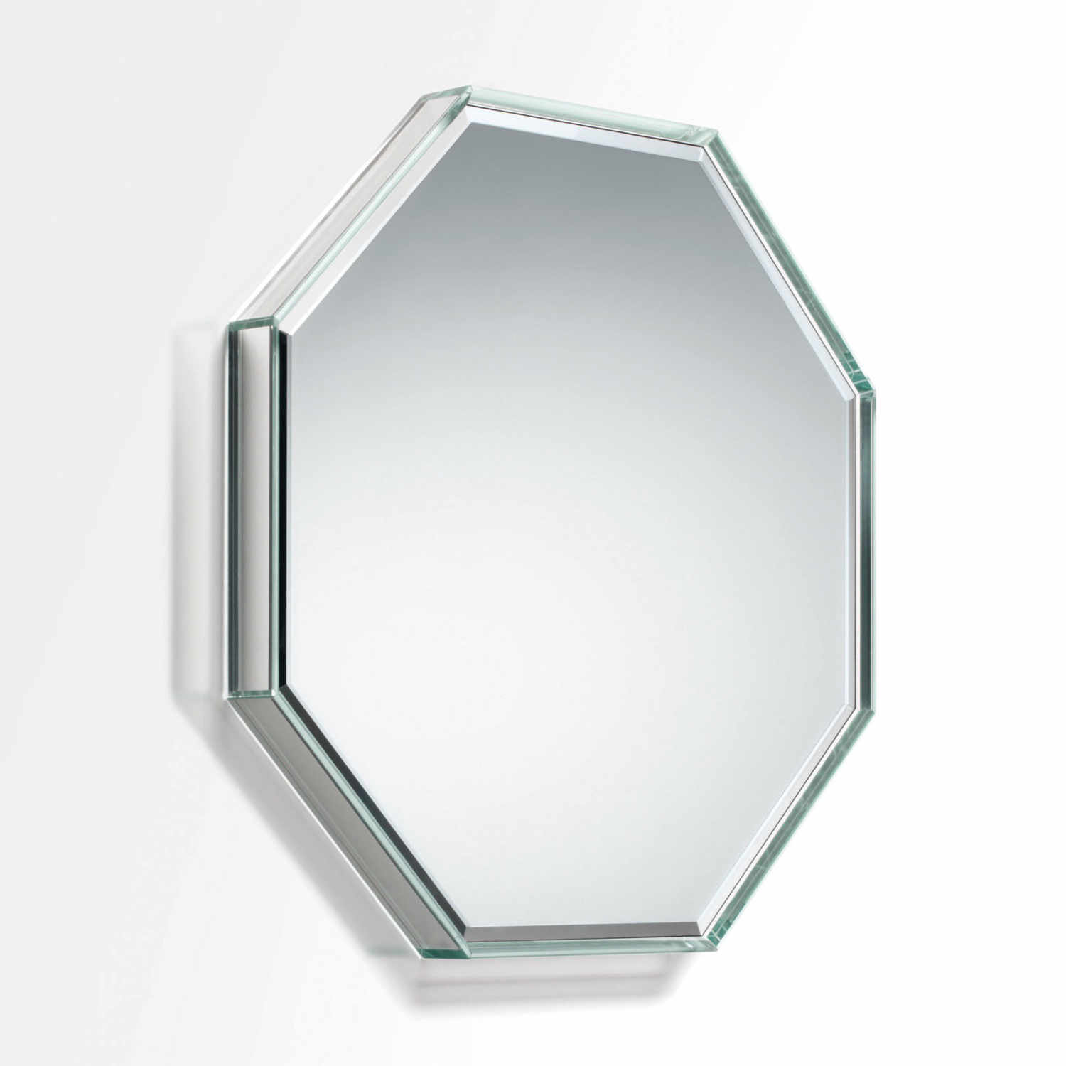 Prism Mirror Spiegel, Form achteckig von Glas Italia