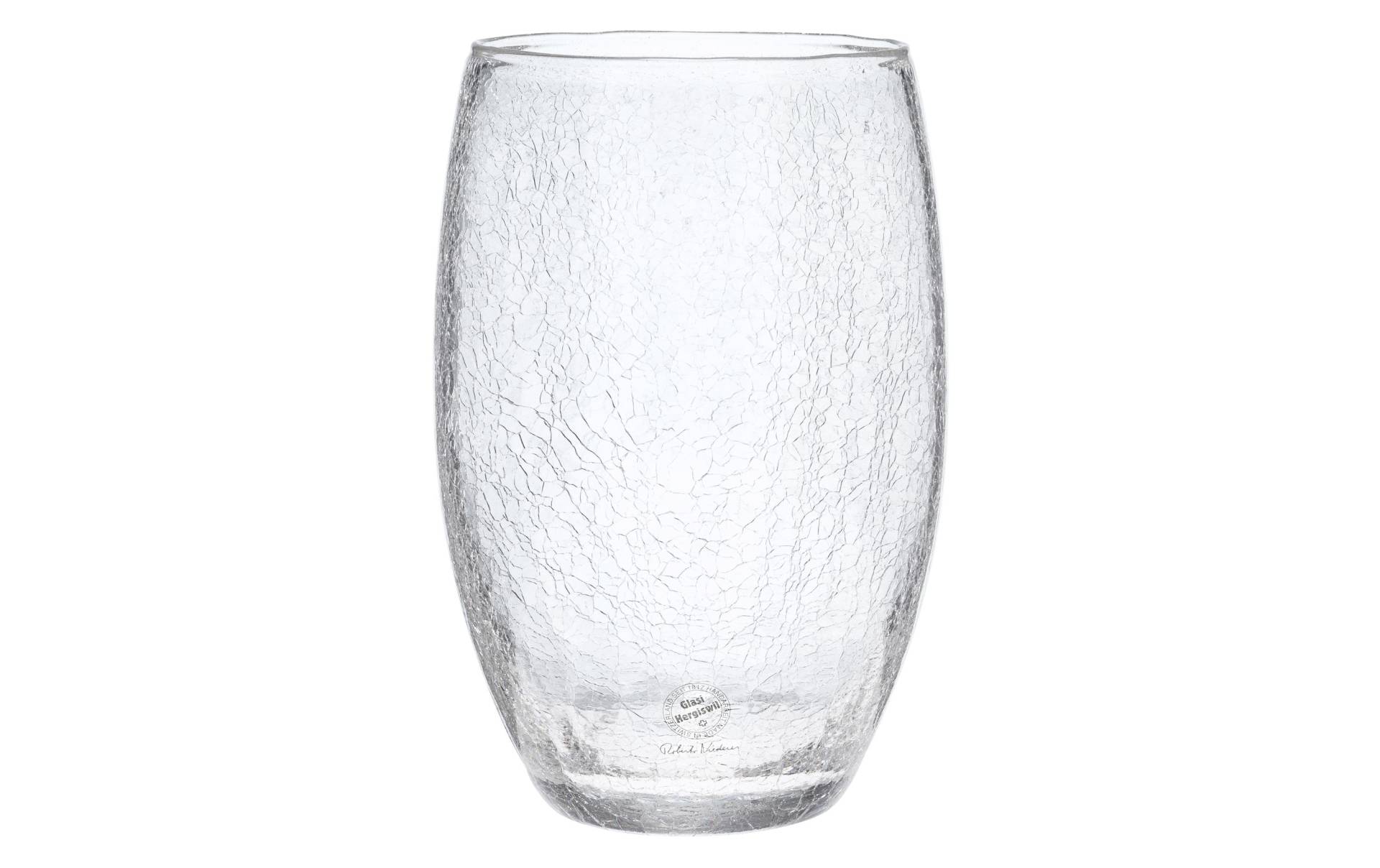 Glasi Hergiswil Dekovase »Craclet, 21 cm, Glasi Hergiswil« Glasi Hergiswil Dekovase »Craclet, 21 cm, Glasi Hergiswil« von Glasi Hergiswil