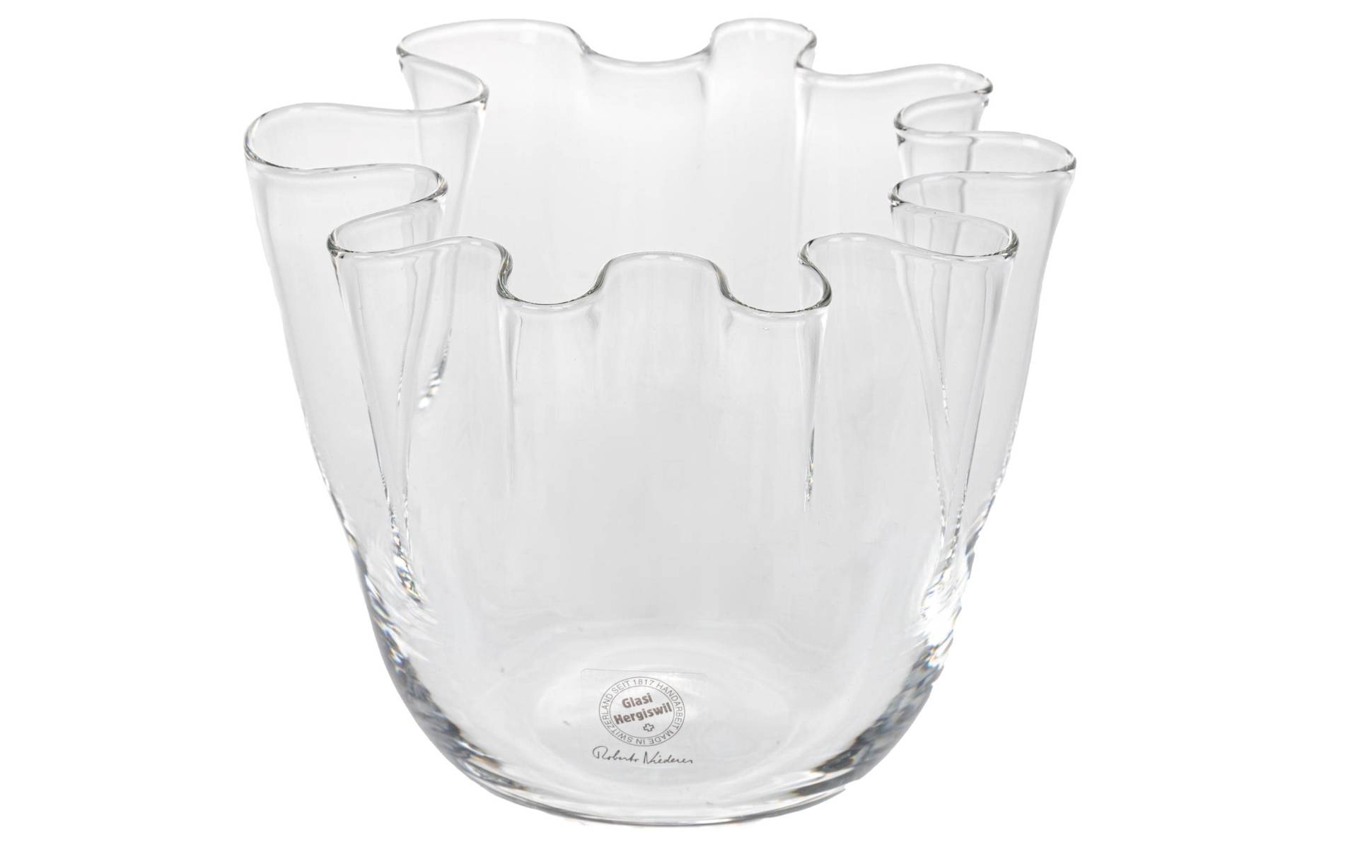 Glasi Hergiswil Dekovase »Vase Nuvola mittel« Glasi Hergiswil Dekovase »Vase Nuvola mittel« von Glasi Hergiswil