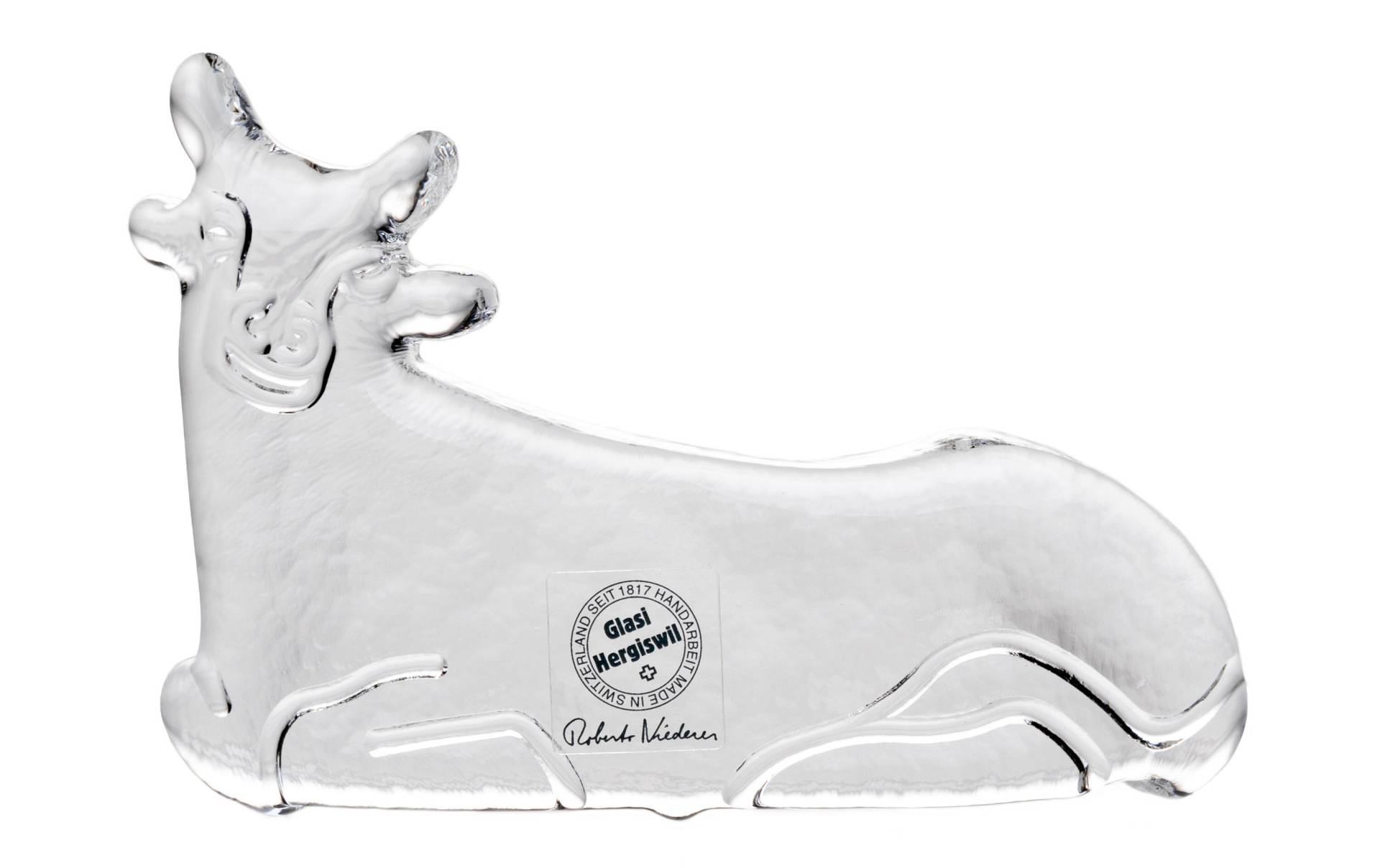 Glasi Hergiswil Krippenfigur »Ochse, klein« Glasi Hergiswil Krippenfigur »Ochse, klein« von Glasi Hergiswil