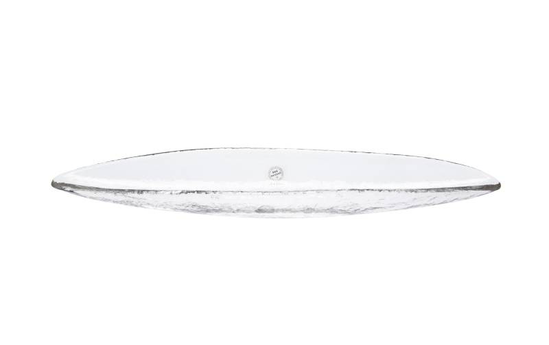 Glasi Hergiswil Schale »Gondola mittel, 49 cm, Glasi Hergiswil«, aus Glas von Glasi Hergiswil