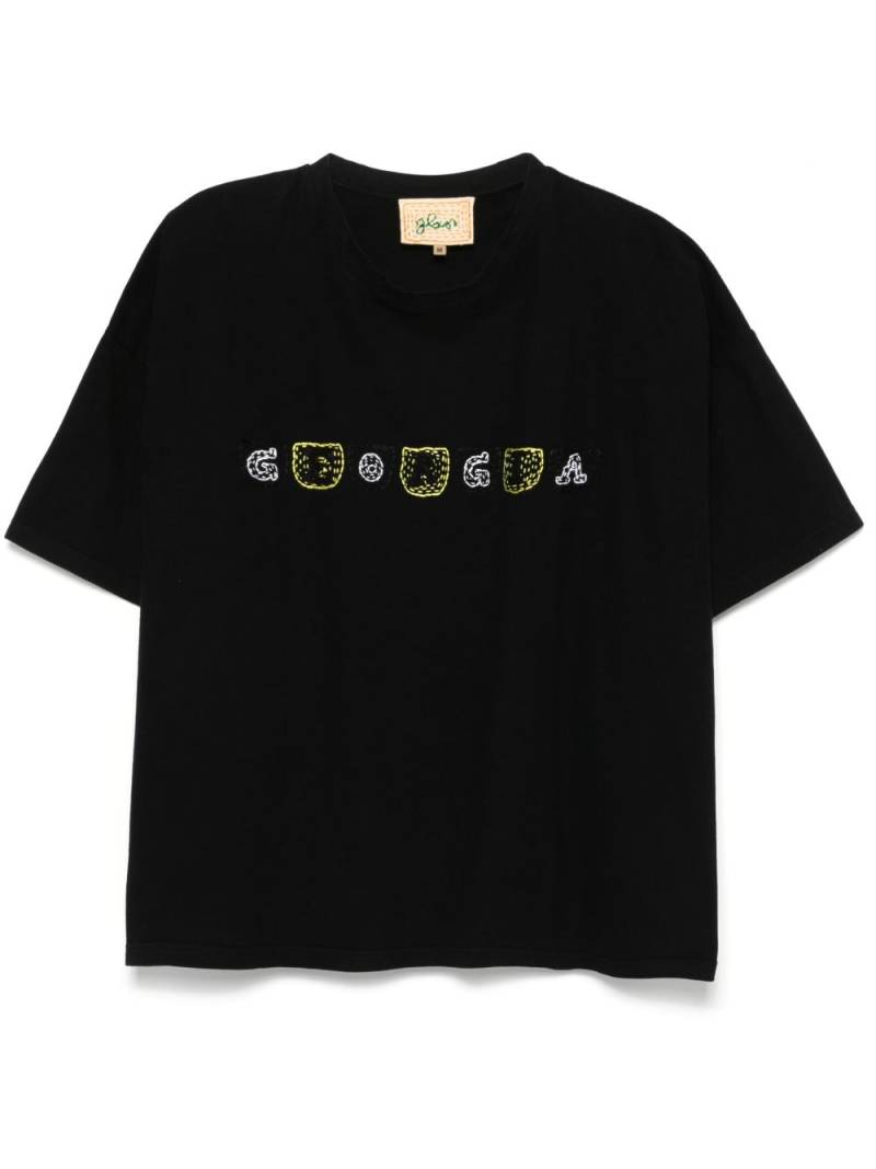 Glass Cypress Georgia T-shirt - Black von Glass Cypress