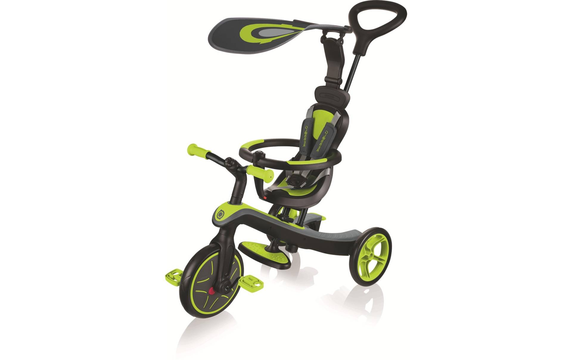 Globber Dreirad »Trike Explorer 4 in 1 Grün/Schwarz« von Globber