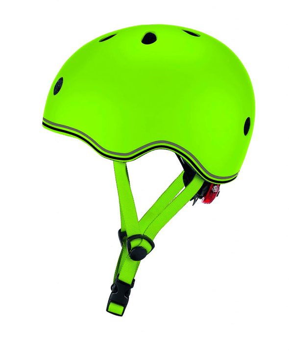 Globber Evo Lights Skatehelm neongrün von Globber