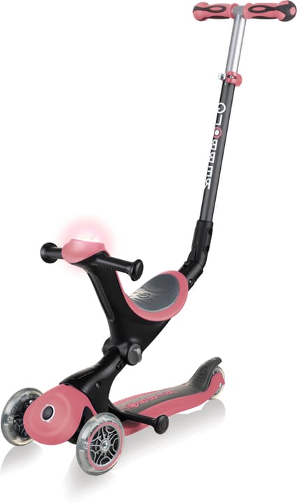 Globber GO UP Deluxe Play Scooter rosa von Globber