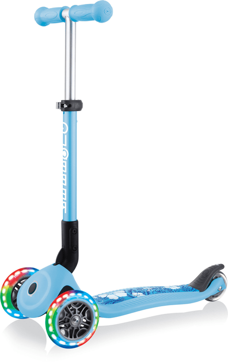 Globber Junior Foldable Fantasy Light Scooter hellblau von Globber