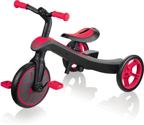 Globber Laufrad / Dreirad Explorer Trike 2 in 1 - rot von Globber