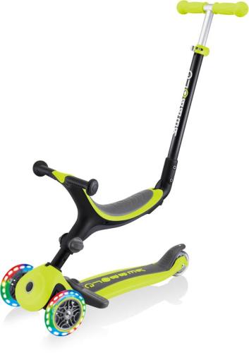 Globber Laufrad / Dreirad GO UP Foldable Plus Lights - grün Globber Laufrad / Dreirad GO UP Foldable Plus Lights - grün von Globber