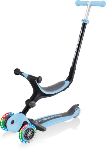 Globber Laufrad / Dreirad GO UP Foldable Plus Lights - pastel blau Globber Laufrad / Dreirad GO UP Foldable Plus Lights - pastel blau von Globber