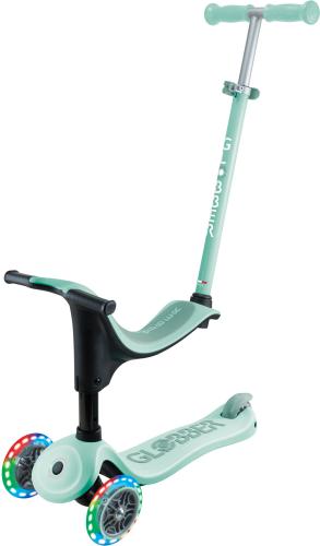 Globber Laufrad / Dreirad GO UP Sporty Lights - mint-pistachio von Globber