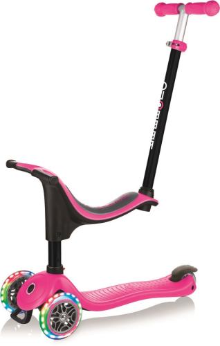 Globber Laufrad / Dreirad GO UP Sporty Lights with Stabilizer - pink von Globber