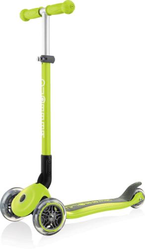 Globber Mini Scooter Primo Foldable Anodized T-Bar - limettengrün Globber Mini Scooter Primo Foldable Anodized T-Bar - limettengrün von Globber