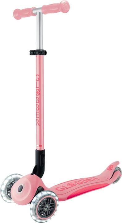 Globber Primo Foldable Plus Lights Mini Scooter rosa von Globber