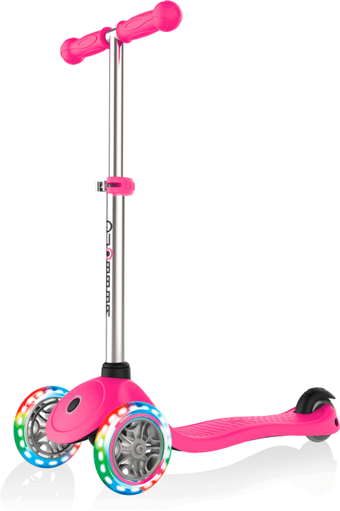 Globber Primo Lights Scooter pink von Globber