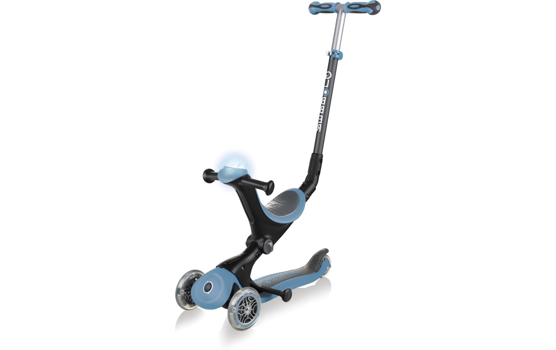 Globber Scooter »GO UP Deluxe Play, Ascheblau« von Globber