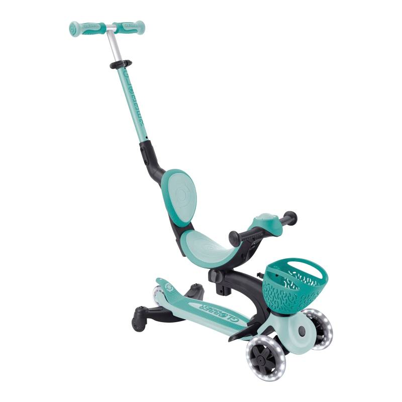 Scooter 3in1 Go-Up Baby 360 mit Leuchtrollen und Leuchtmodul von Globber