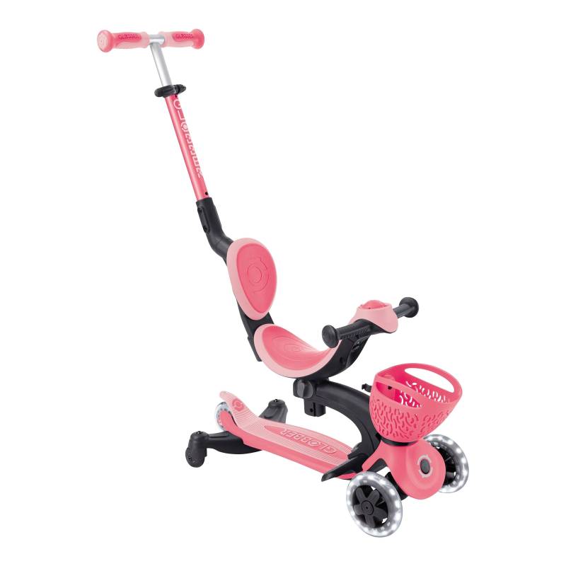 Scooter 3in1 Go-Up Baby 360 mit Leuchtrollen und Leuchtmodul von Globber