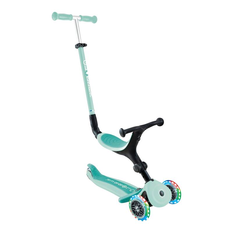 Scooter 3in1 Go-Up active mit Leuchtrollen von Globber