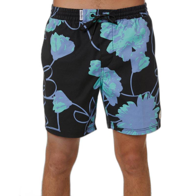 Badeshorts Dreain' Wild Herren Schwarz / Blau M von Globe