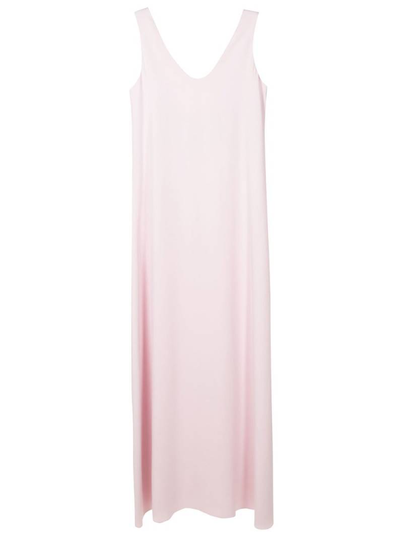 Gloria Coelho V-neck sleeveless maxi dress - Pink von Gloria Coelho