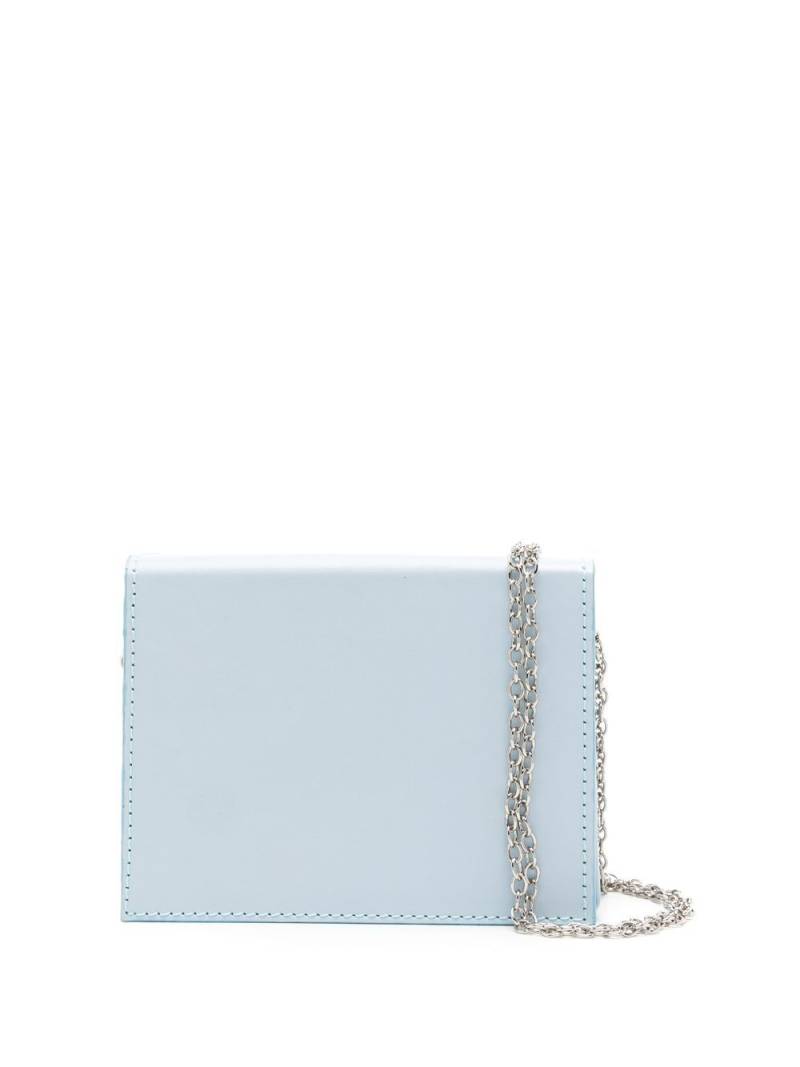 Gloria Coelho box-shaped crossbody bag - Blue von Gloria Coelho