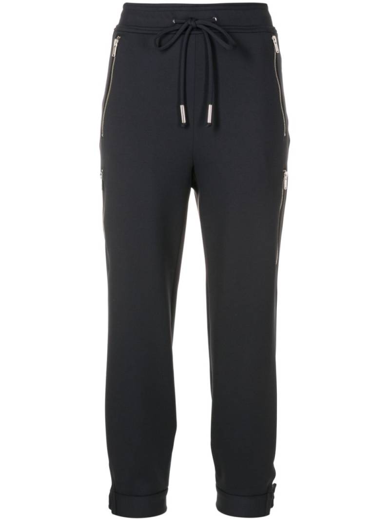 Gloria Coelho cropped track pants - Black von Gloria Coelho