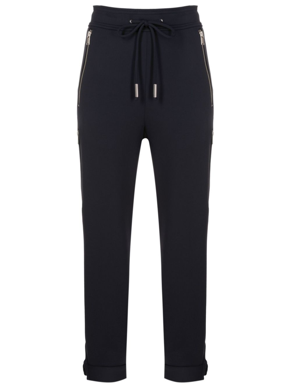 Gloria Coelho drawstring cropped trousers - Black von Gloria Coelho