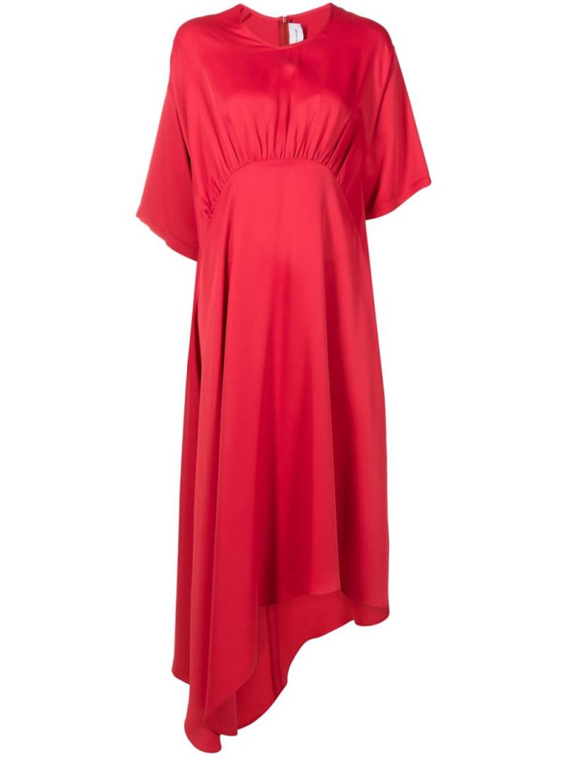 Gloria Coelho gathered asymmetric dress von Gloria Coelho