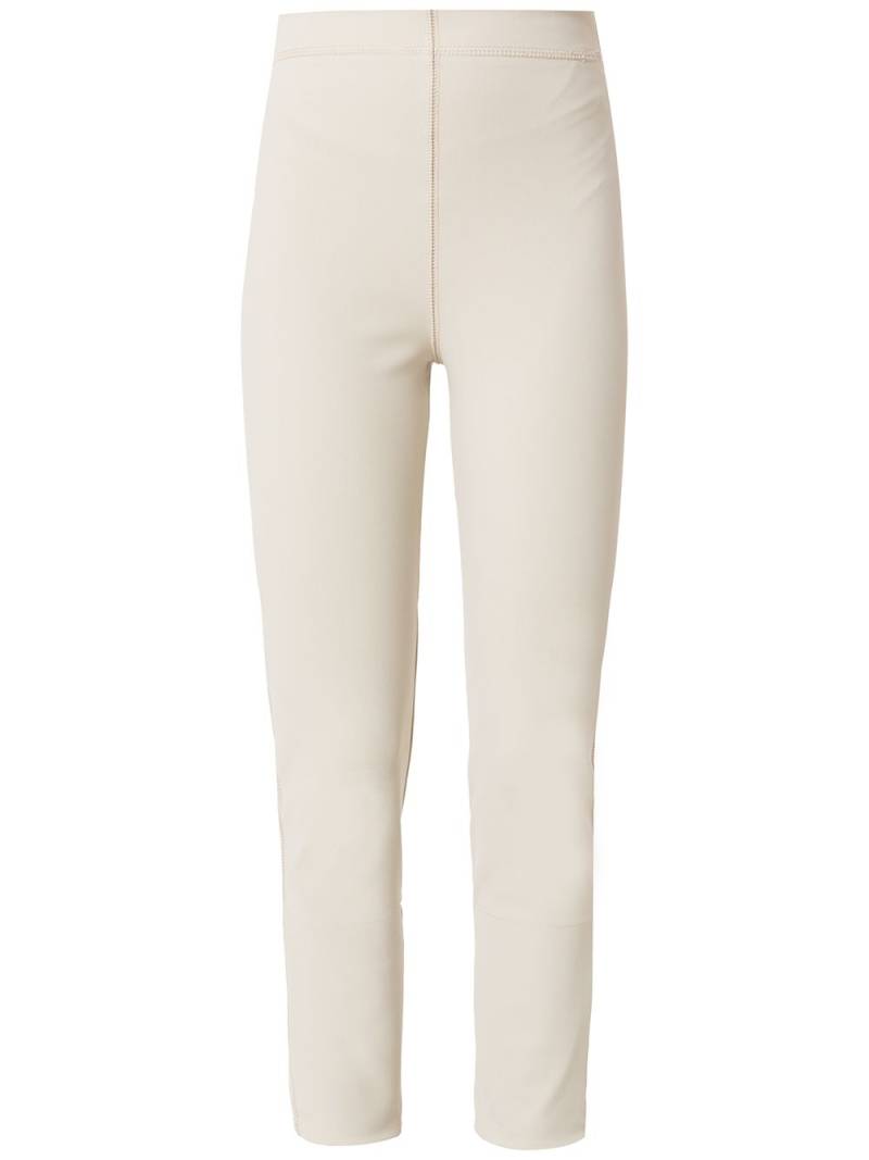 Gloria Coelho high waist slim cut trousers - Neutrals von Gloria Coelho