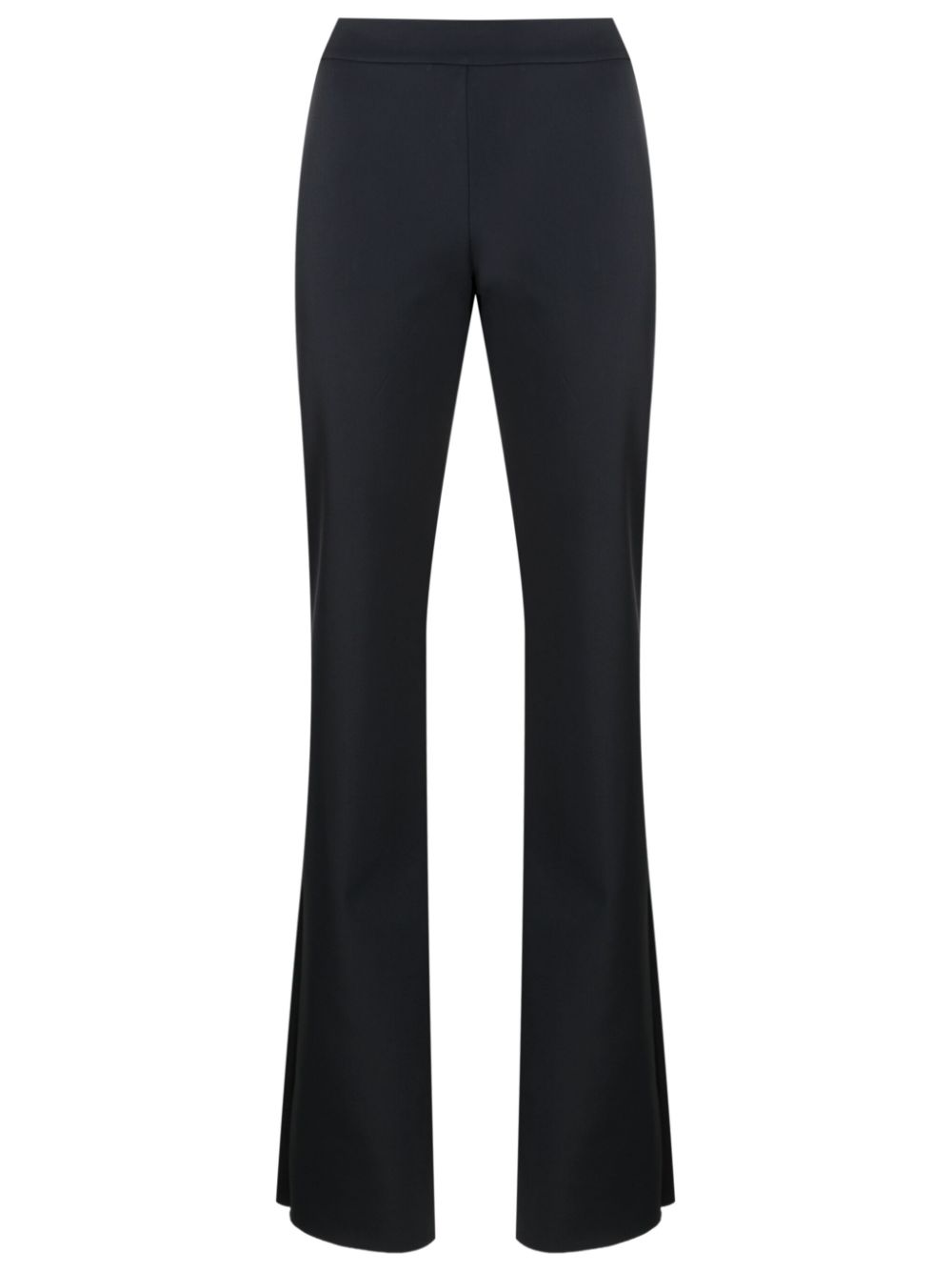 Gloria Coelho high-waisted straight-leg trousers - Black von Gloria Coelho