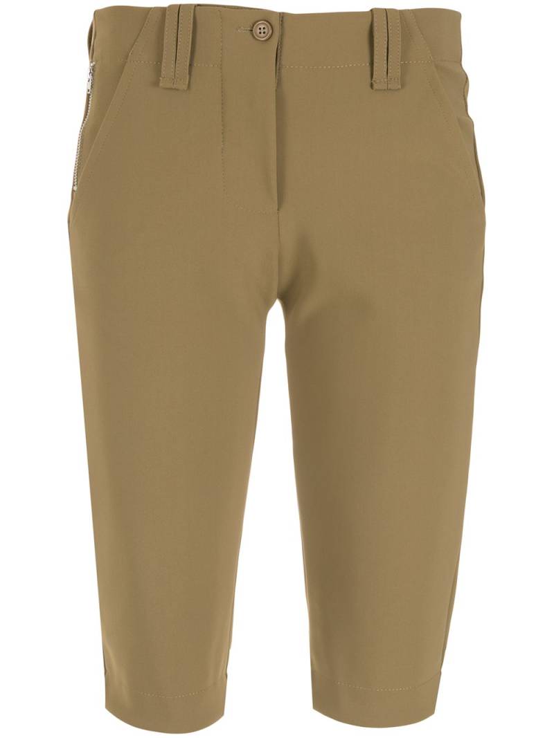 Gloria Coelho knee-length bermuda shorts - Brown von Gloria Coelho