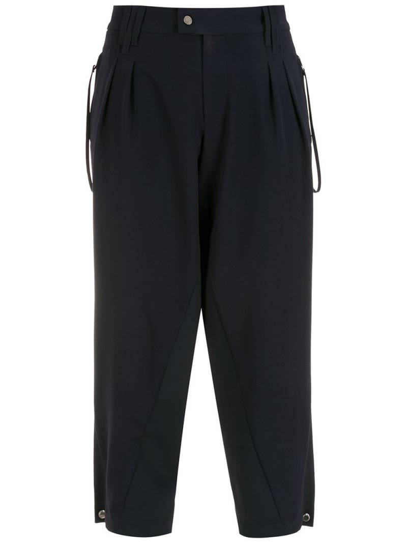 Gloria Coelho tailored cropped trousers - Blue von Gloria Coelho