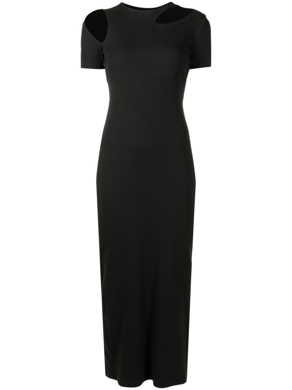 Gloria Coelho x Isabella Fiorentino cut-out maxi dress - Black von Gloria Coelho