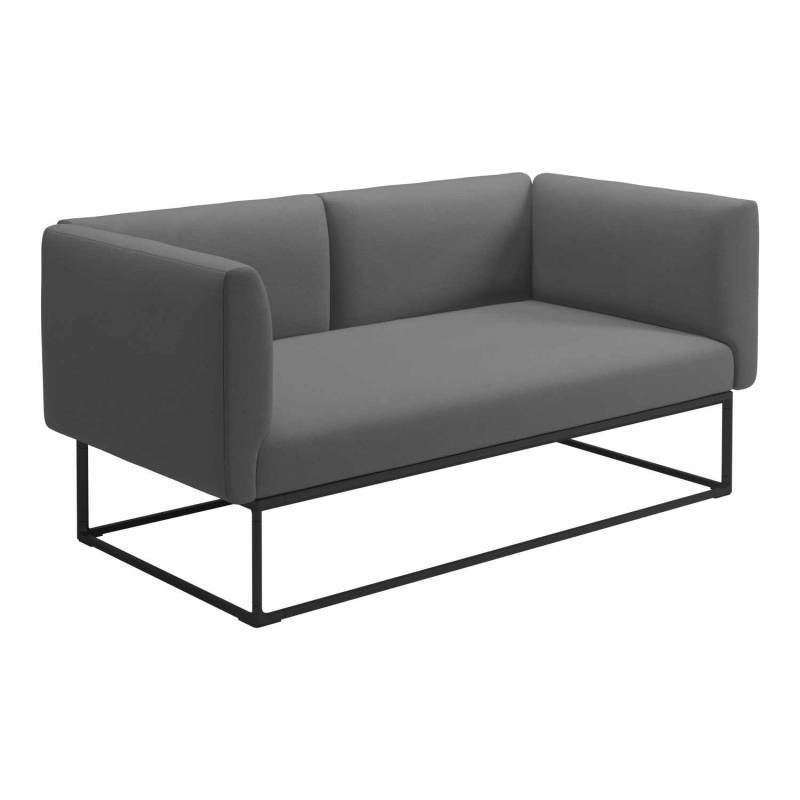 Maya 2er-Sitz Sofa , Stoffbezug clay 143 von Gloster