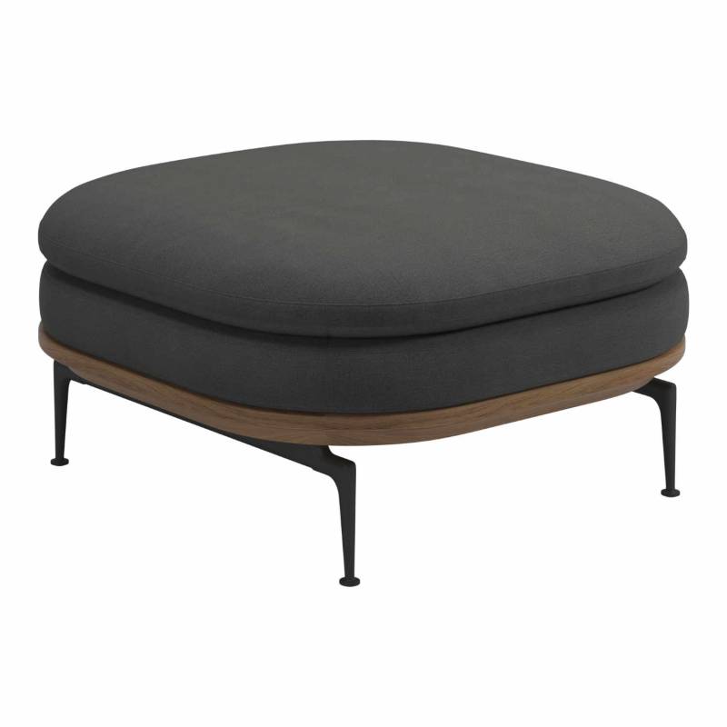 Mistral Ottoman Hocker, Stoffbezug latte 203 von Gloster