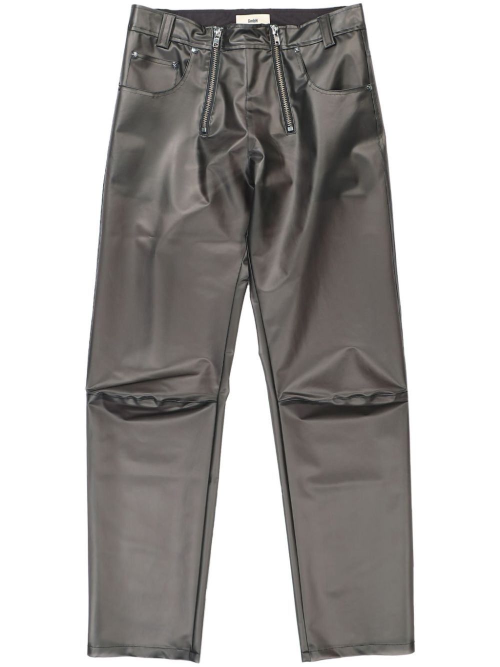 GmbH double-zip straight-leg trousers - Grey von GmbH