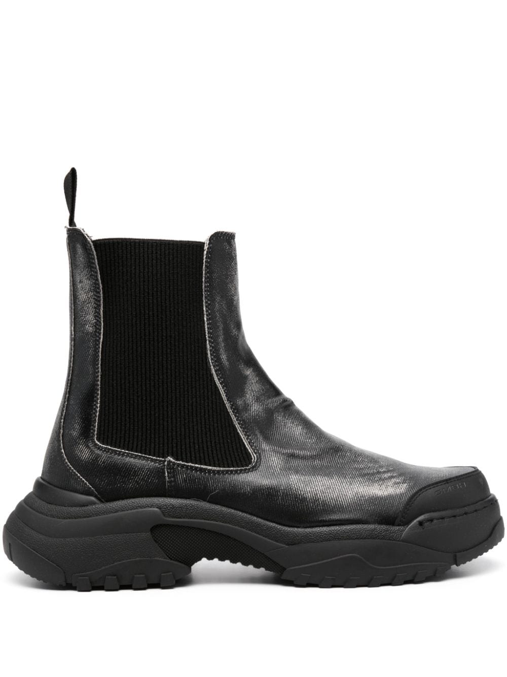 GmbH faux-leather Chelsea boots - Black von GmbH