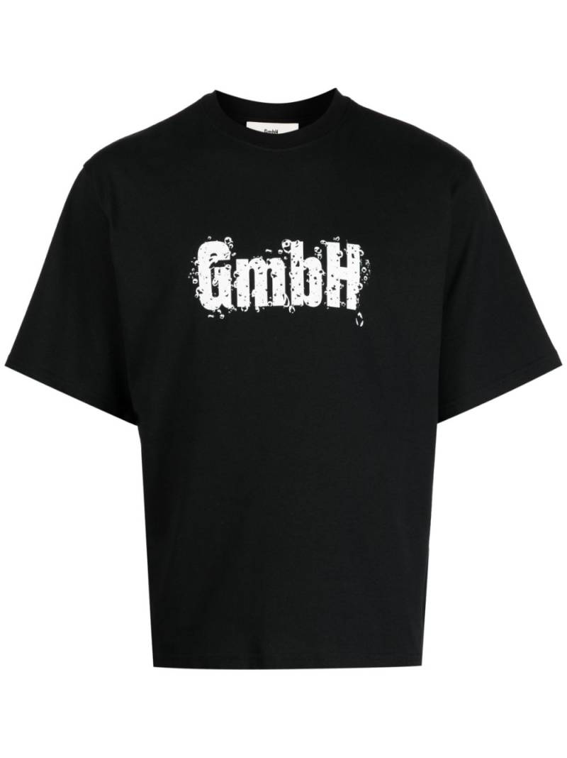 GmbH logo-print crew-neck T-shirt - Black von GmbH