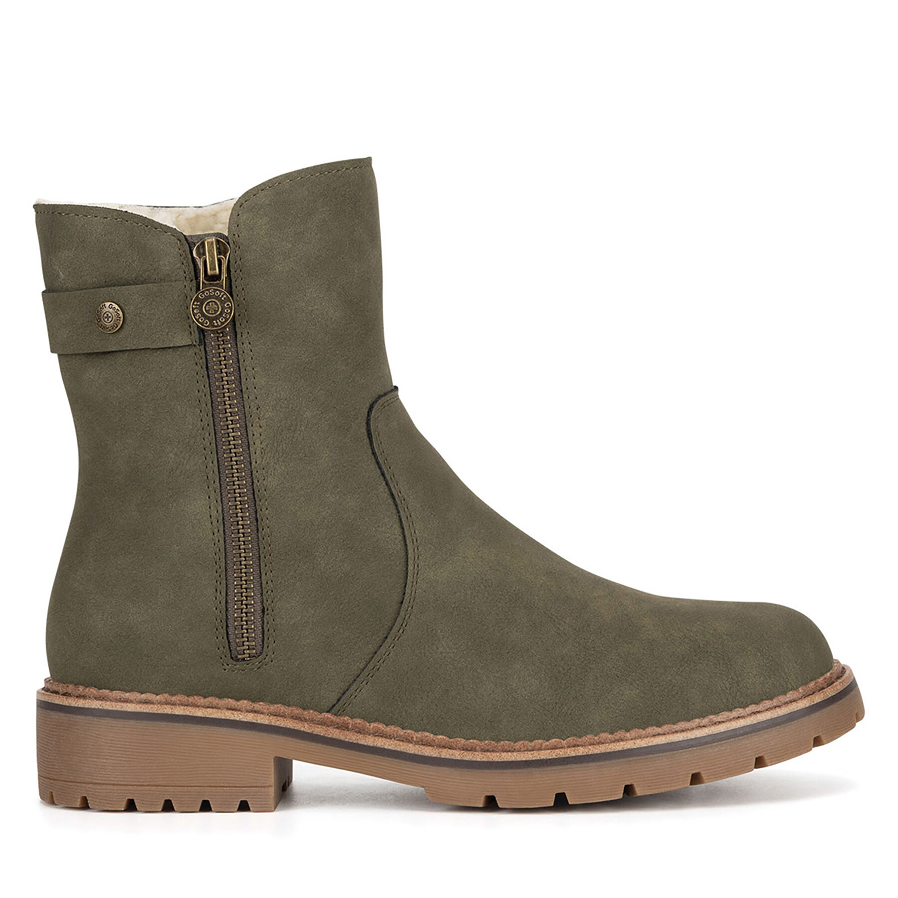 Stiefeletten Go Soft WS6207-10 Khakifarben Stiefeletten Go Soft WS6207-10 Khakifarben von Go Soft