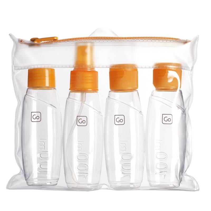 Cabin Bottles Set in Orange von Go Travel