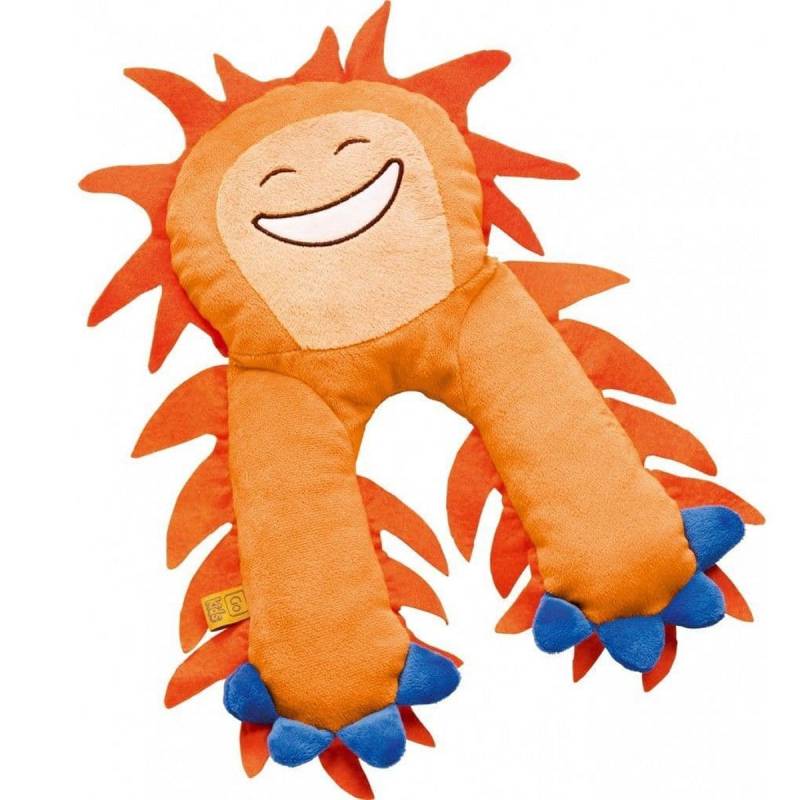 Kinder Reisekissen - Monster in Orange von Go Travel