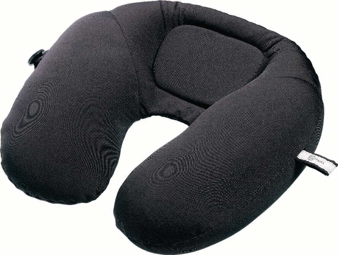 Nackenkissen - Bean Snoozer in Schwarz von Go Travel