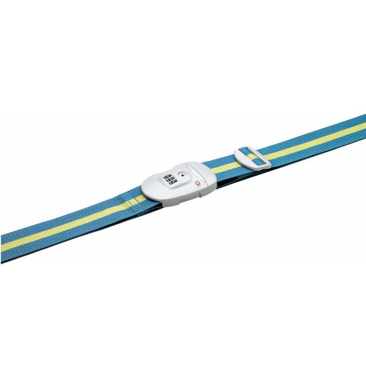 TSA Gepäckgurt - Travel Sentry Strap" in blau von Go Travel