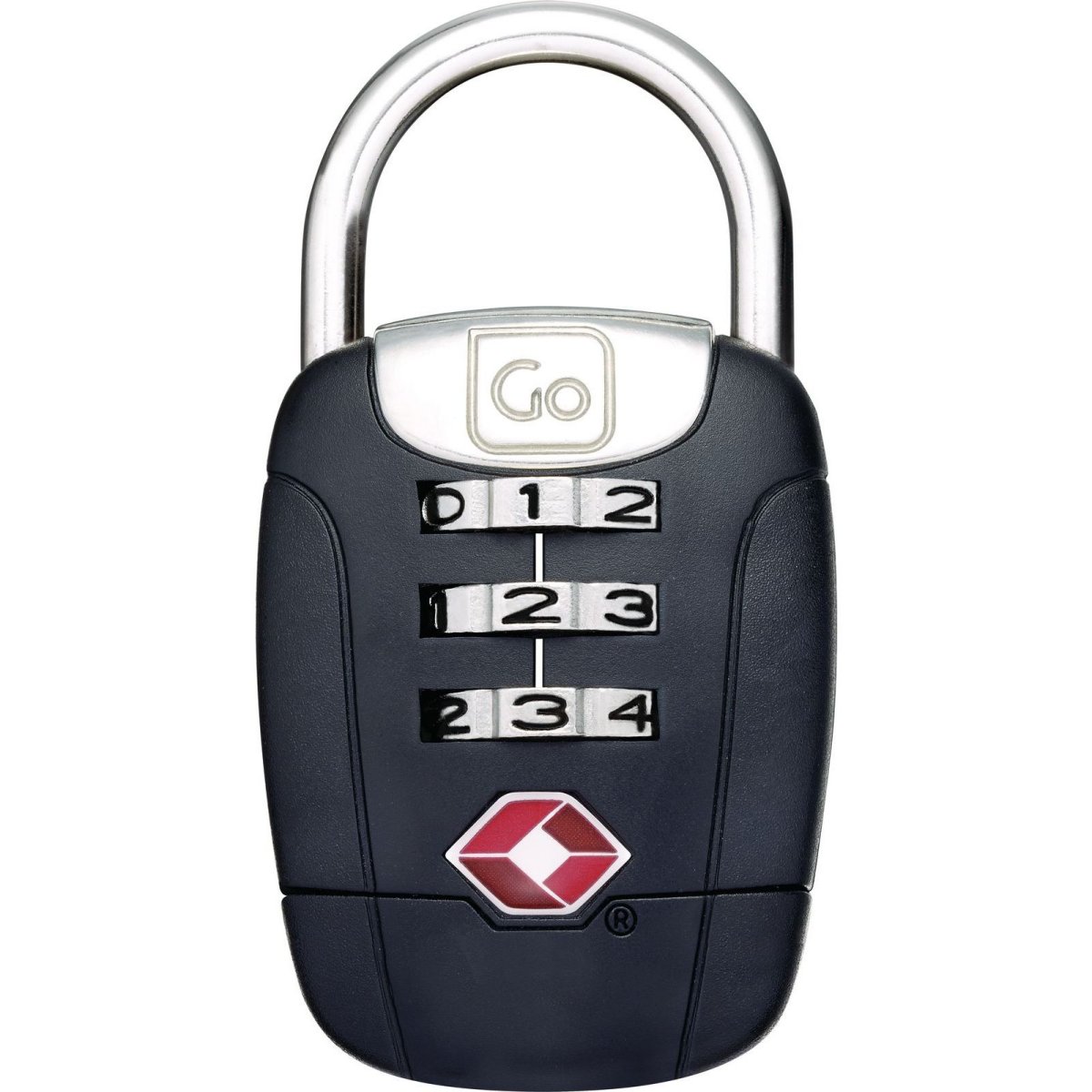 EOL Zahlenschloss - Twist n Set Lock in Schwarz von Go Travel