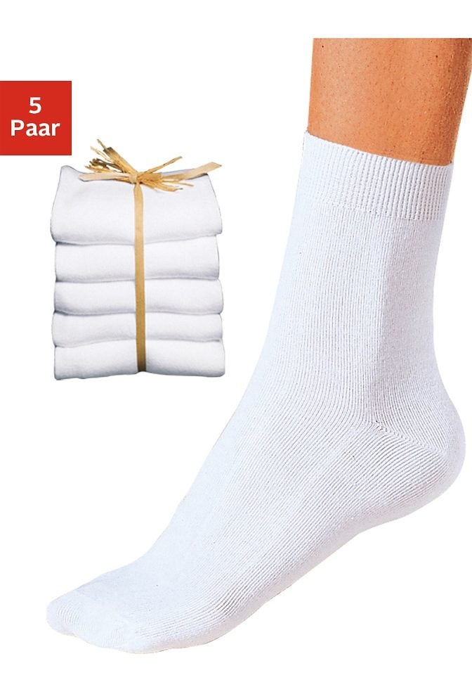 Go in Basicsocken, (Packung, 5 Paar), unifarben von Go in