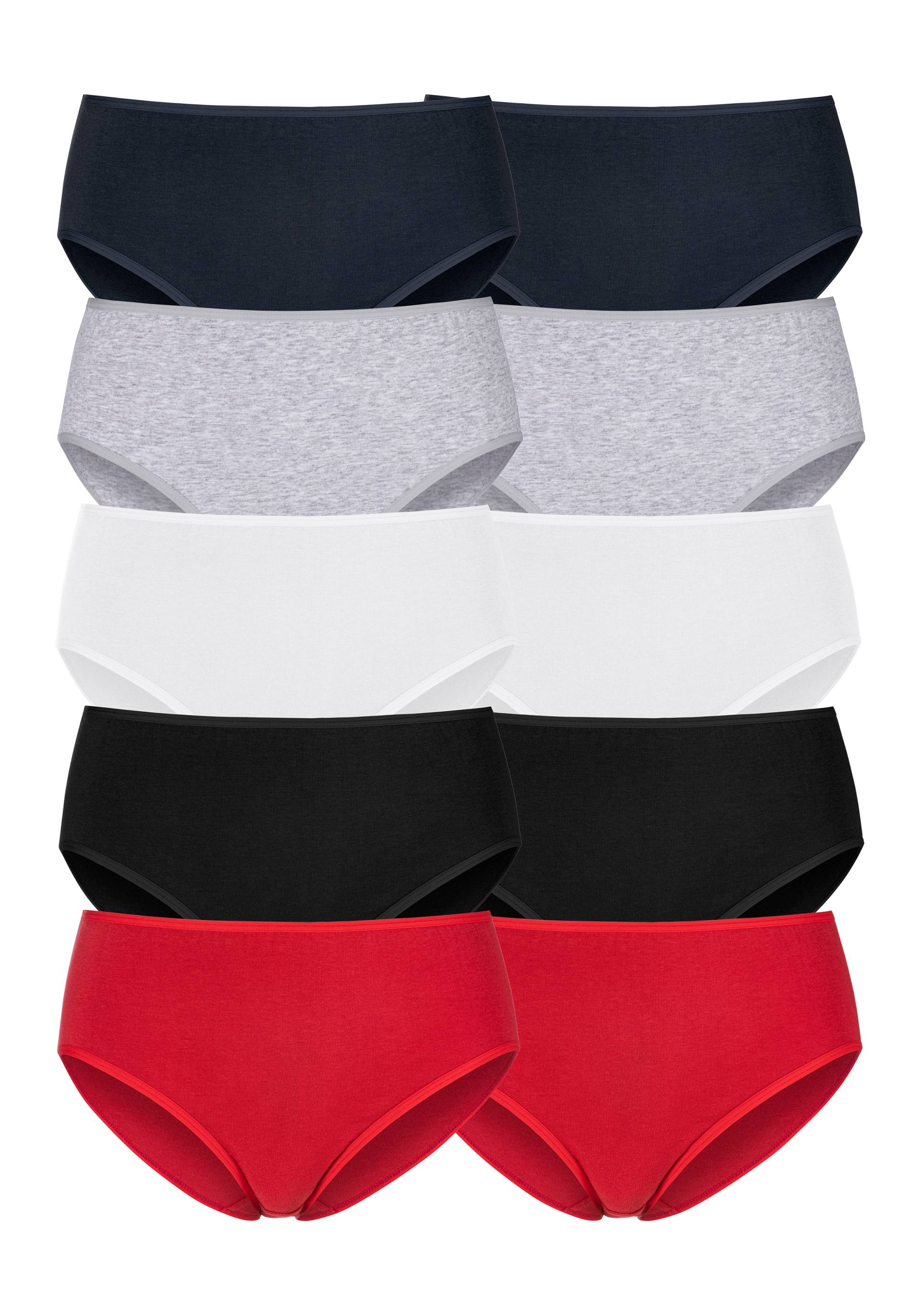 petite fleur Hüftslip, (10er-Pack), aus elastischer Baumwolle petite fleur Hüftslip, (10er-Pack), aus elastischer Baumwolle von PETITE FLEUR