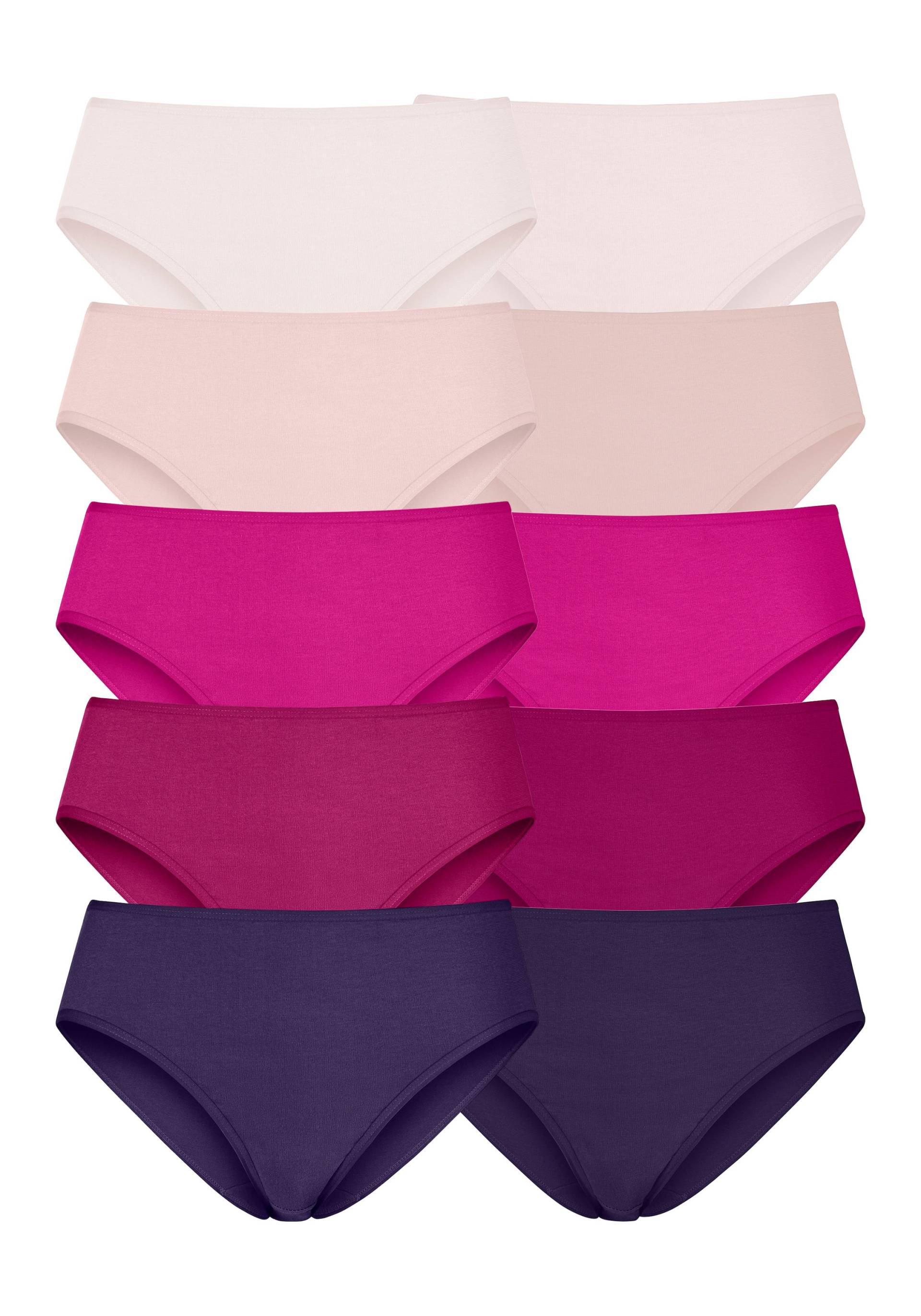 petite fleur Jazz-Pants Slips, (Packung, 10 St.), aus elastischer Baumwolle von PETITE FLEUR