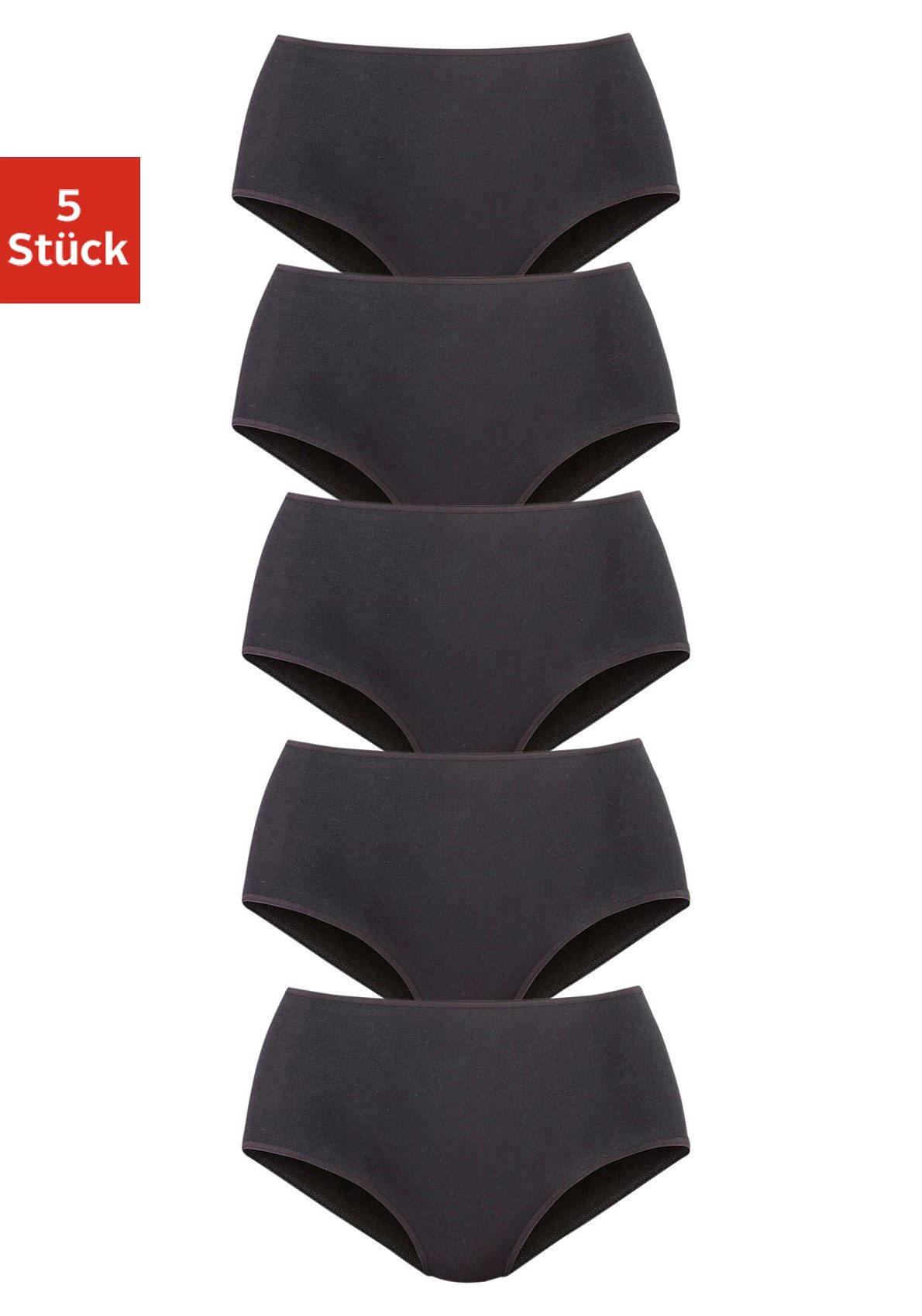petite fleur Taillenslip, (5er-Pack), aus elastischer Baumwoll-Qualität petite fleur Taillenslip, (5er-Pack), aus elastischer Baumwoll-Qualität von PETITE FLEUR