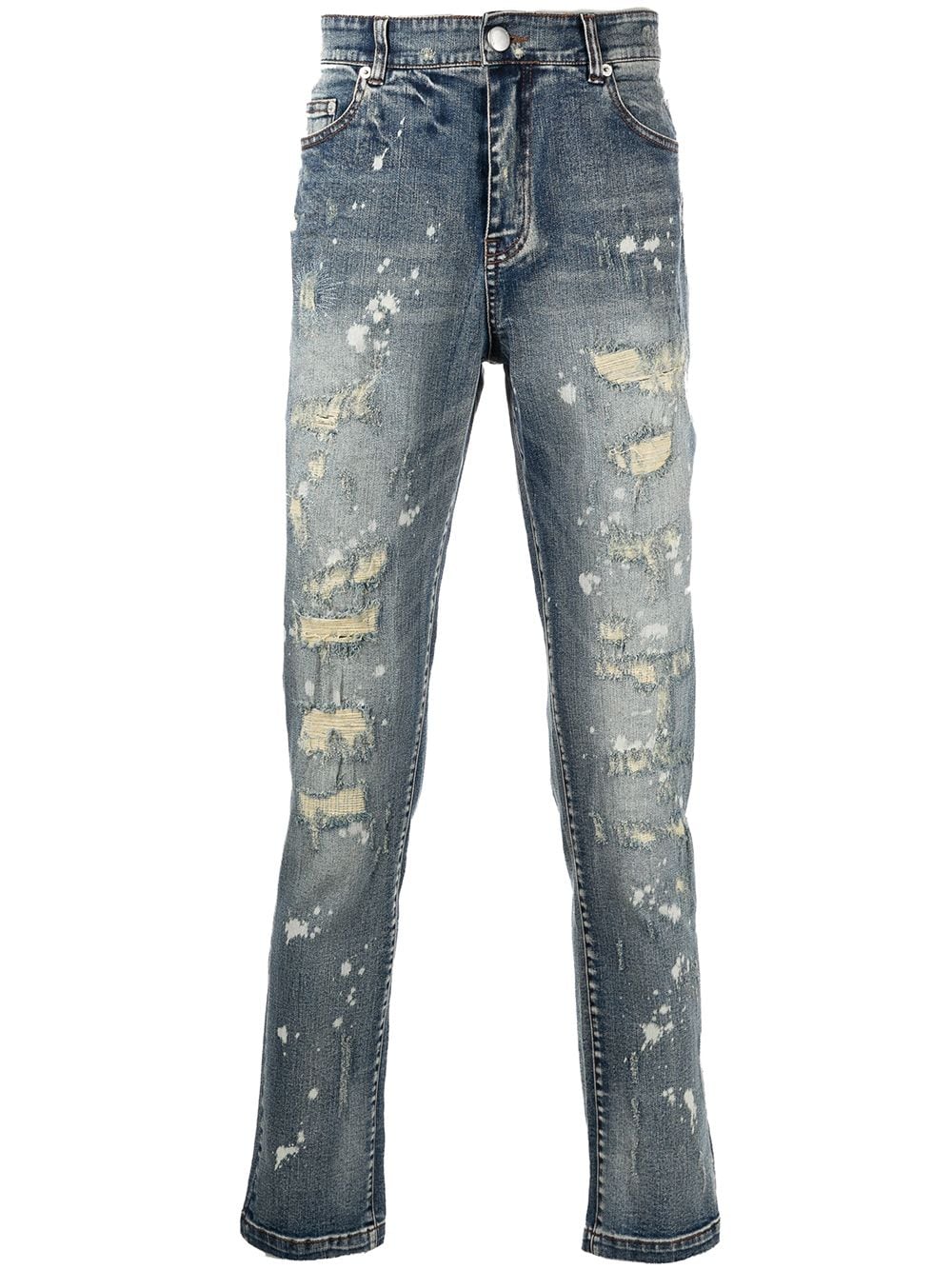 God's Masterful Children Billy The Kid skinny jeans - Blue von God's Masterful Children