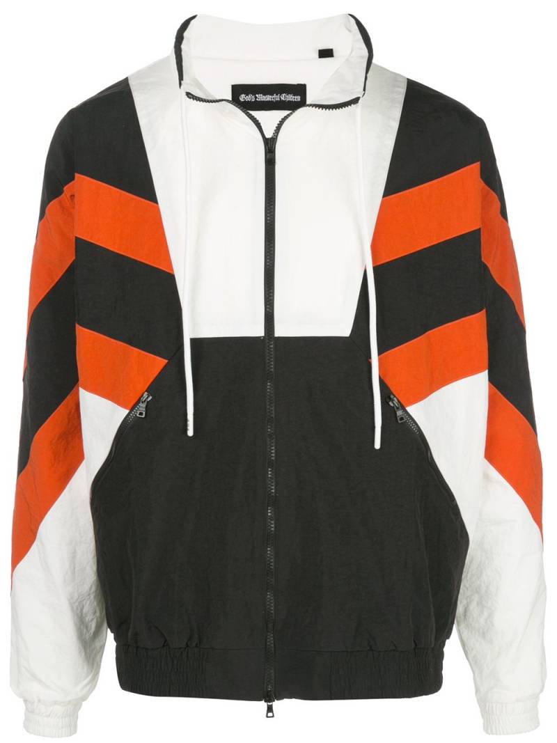 God's Masterful Children Superstar striped jacket - Orange von God's Masterful Children